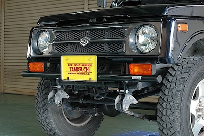 K-Products Jimny Bumper Exterior Skid Bumper Type II Steel For SJ30~JA11 TANIGUCHI