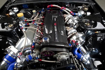 Skid Racing AN12 90 degree oil cooler fitting hose end bent tube type