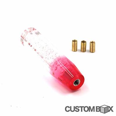 Skid Racing Crystal Bubble LED Light Up Beautiful Even at Night Shift Knob AT/MT Universal Stick Knob 20cm