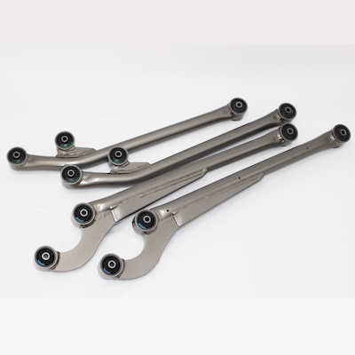 K-Products Jimny JB23 JB33 JB43 2 inch UP reinforced arm front and rear bush press-fitted gunmetal color