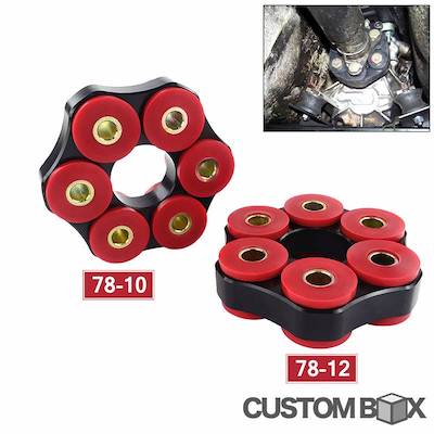 Skid Racing BMW E36 E46 drive shaft spacer reinforced urethane bush Drive Shaft Flex Disc LK=78mm/12mm LK=78mm/10mm BMW E30 E36 E39 E46