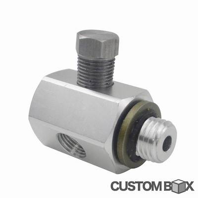 BMW E30 E36 3 Series 3-Way Oil Pressure Temperature Gauge Adapter