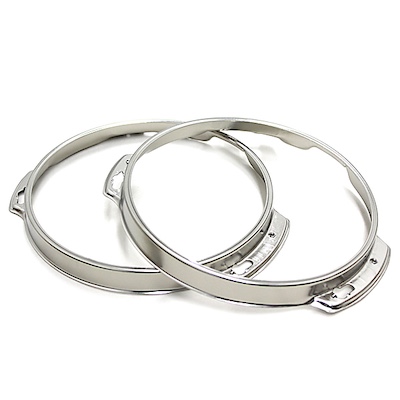 K-Products Jimny light headlight ring plated finish SJ30 JA71 JA11 left and right set