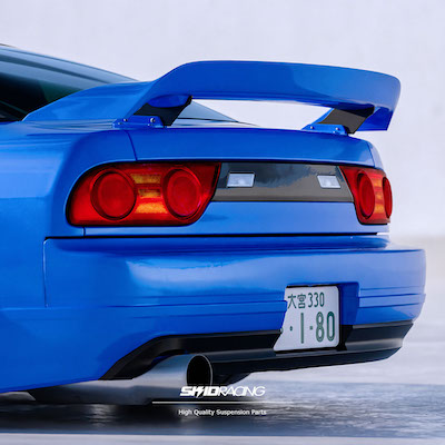 Skid Racing 180SX Rear Spoiler Wing Ducktail
