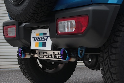 K-Products Jimny JB64 Muffler XROSS Exhaust G-STYLE Trust GReddy Soup Up