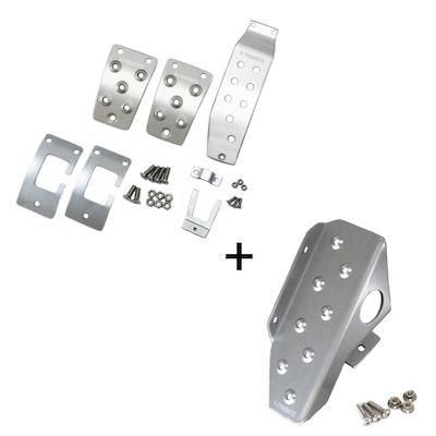 K-Products Jimny JB64 JB74 For MT cars K-PRO Aluminum pedal & footrest set For manual