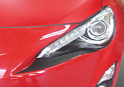 HASEPRO Magical Carbon Sheet for Eyeshadow Toyota 86 ZN6 2012.4-2016.7 (CLIT-2)