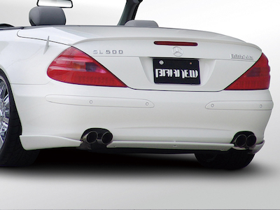 Branew Mercedes-Benz SL-Class R230 Rear Diffuser 3piece