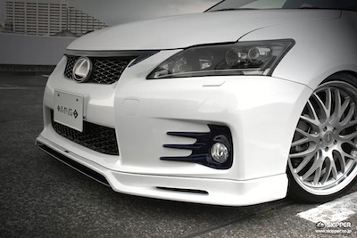 Skipper LEXUS CT200h F SPORT (ZWA10) Front Lip Spoiler