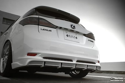 Skipper LEXUS CT200h F SPORT (ZWA10) Rear Under Spoiler