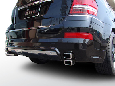 Branew Mercedes-Benz GL-Class X164 All Stainless Steel Muffler