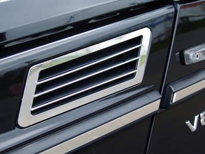 Branew Mercedes-Benz G-Class W463 stainless Steel Fender Air Intake 2pcs