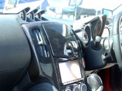 CENTRAL 20 Z34 carbon center cover without HDD navigation