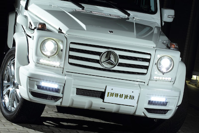 Branew Mercedes-Benz G-Class W463 Front Bumper Spoiler