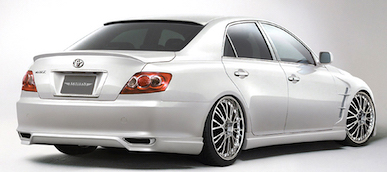 Artisan Spirits MARK X REAR HALF SPOILER