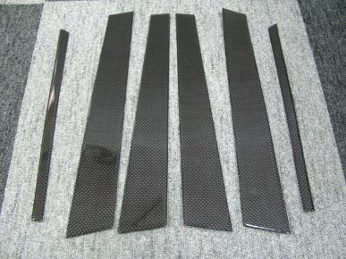URAS Skyline R34 4Dr Carbon Pillar Cover