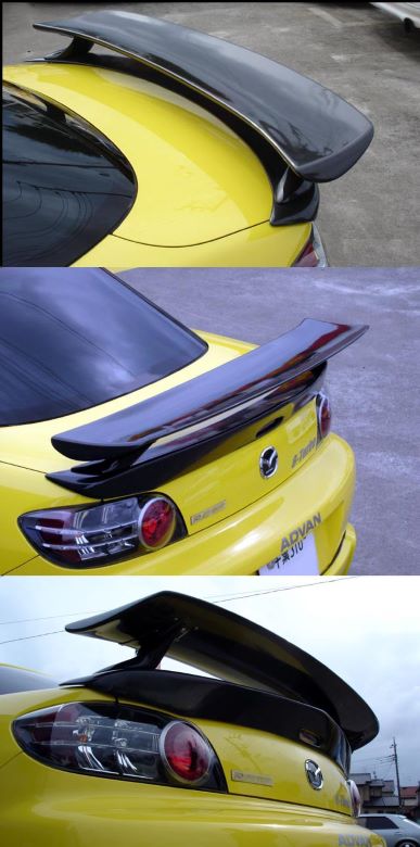 Re- Amemiya RX-8 TRUNK WING SPOILER
