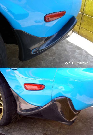 FD3S REAR SUPER CANARD For NOMAL BODY