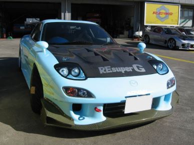 Re- Amemiya FD3S AD HOOD 9 DRY Carbon