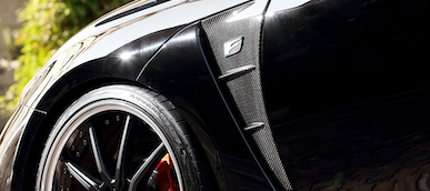 ARTISAN SPIRITS BLACK LABEL LEXUS RC F FRONT FENDER DUCT PANEL