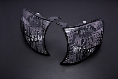 D-MAX Series 100 Chaser Crystal Corner Lamp (Smoked) SET