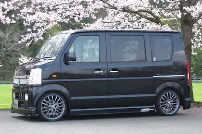 Final Konnexion K-01 Series Every Wagon DA64W H17.8~H22.4 Front Half Spoiler & Rear Half Spoiler