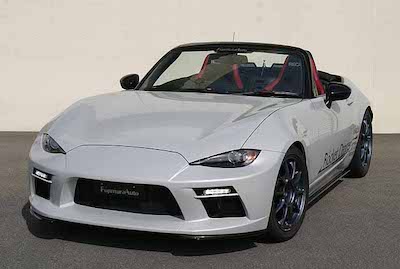 ROCKET DANCER Roadster front bumper spoiler lip set ND5RC