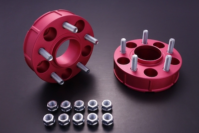D-MAX D1SPEC wide tread spacer hub model (fluorescent pink/40mm)