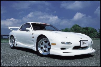 RM FD3S Front Half Spoiler