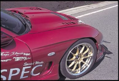 RM FD3S Front Wide Aero Fender