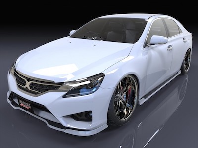 EUROU MARK X - GRX130,135 Middle Under Spoiler Type Aero Parts