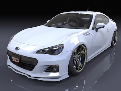 EUROU SUBARU BRZ - ZC6 EARLY UNDER SPOILER TYPE AERO PARTS