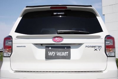 Garage Vary FORESTER (SJG) Tailgate spoiler (urethane)