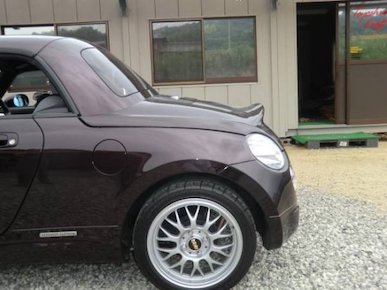 Toyoshima Craft Original FRP Ducktail Trunk for Copen