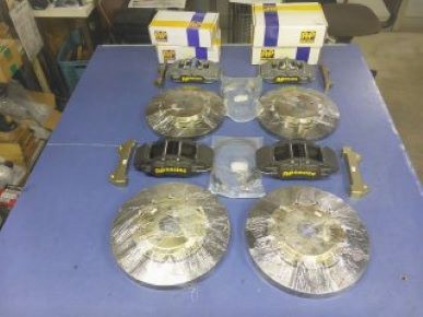 AP RACING'R GR Yaris 6 Pot Front Brake & 4 Pot Rear Brake Kit Set