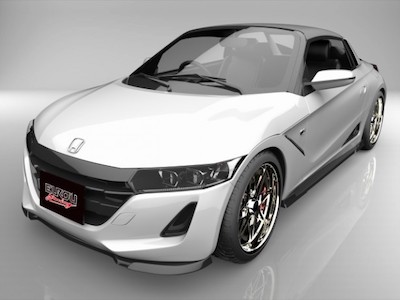 EUROU HONDA S660 - JW5 Under Spoiler Type Aero Parts