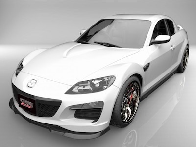 EUROU MAZDA RX-8 - SE3P LATE TERM UNDER SPOILER TYPE AERO PARTS