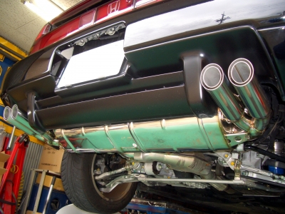 Back Yard NSX Stainless sports muffler