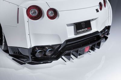 AIM GAIN GT type1 R35 Rear Under Spoiler