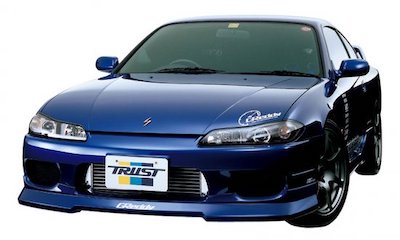GReddy Front skirt (urethane) for Silvia S15