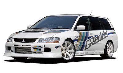 GReddy Front Skirt for Lancer Evolution 9 CT9A/CT9W