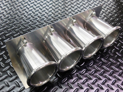 JUBIRIDE Curl funnel for 4 throttles 110mm