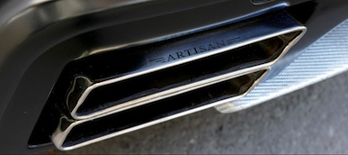 Artisan Spirits SOARER UZZ40 REAR PIECE MUFFLER (single left and right, with silencer)