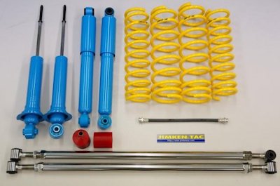 JIMKEN Coil Suspension Kit Modified parts for 2-inch lift up of Suzuki Jimny JA12, JA22, JB32 (Jimny 1300 Sierra)