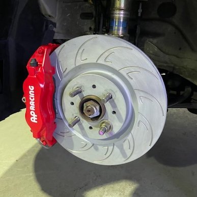 THREE HUNDRED AP Racing Caliper Kit 1P Rotor Specification ABARTH500/595