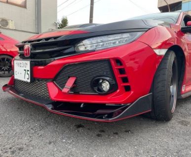 Seeker FRP Front Lip Spoiler for FK8 CIVIC TYPE-R (early and late)
