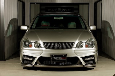 BLACK PEARL ARISTO JZS16 FRONT BUMPER SPOILER