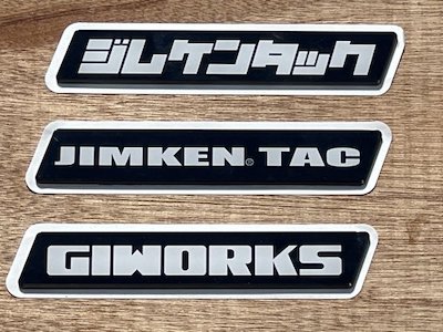 JIMKEN TAC original emblem & base frame for Jimny