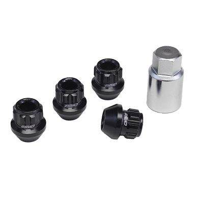 RAYS 17HEX L25 Racing Lock Nut Set (Short/Through Type)
