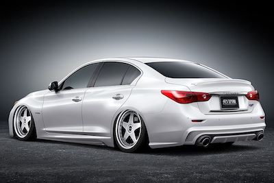 AIM GAIN Pure VIP GT NISSAN SKYLINE V37 ~ MC Trunk Spoiler